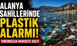 Alanya sahillerinde plastik alarmı! Turizmciler harekete geçti