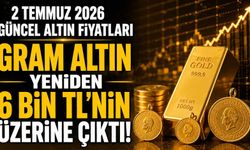 2 Temmuz güncel altın fiyatları. Gram altın yeniden 6 bin TL'nin üzerine çıktı