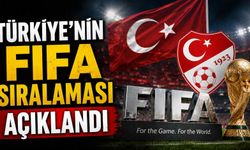 Türkiye'nin FIFA sıralaması açıklandı
