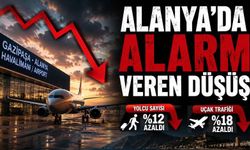 Alanya'da alarm veren düşüş
