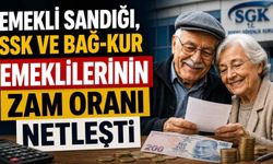 Emekli Sandığı, SSK ve Bağ-Kur Emeklilerinin zam oranı netleşti