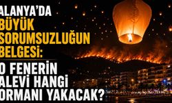 Alanya'da büyük sorumsuzluğun belgesi: O fenerin alevi hangi ormanı yakacak?