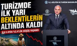 Turizmde ilk yarı beklentilerin altında kaldı