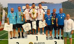 Alanya Belediyespor'dan üst üste üçüncü şampiyonluk
