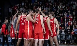 Türkiye 95-72 İsviçre 12 Dev Adam'dan 6'da 6