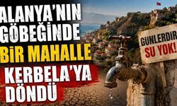 Alanya'nın göbeğinde bir mahalle Kerbela'ya döndü