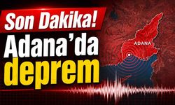 Adana'da 3.5 büyüklüğünde deprem!
