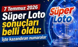 7 Temmuz 2026 Süper Loto çekiliş sonuçları açıklandı! Kazandıran numaralar belli oldu