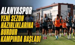 Alanyaspor yeni sezon hazırlıklarına Burdur kampında başladı
