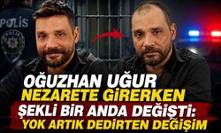 Oğuzhan Uğur nezarete girerken şekli bir anda değişti: Yok artık dedirten değişim