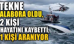 Samsun'da facia: Tekne alabora oldu, 2 kişi hayatını kaybetti, 1 kişi aranıyor