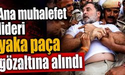 Hindistan'da muhalefet lideri Rahul Gandhi protestoda gözaltına alındı