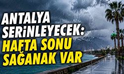 Antalya'da hafta sonu alarmı! Sağanak yağış geri dönüyor