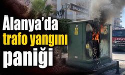 Alanya'da trafo yangını paniği