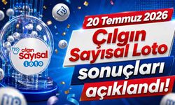 20 Temmuz 2026 Çılgın Sayısal Loto sonuçları açıklandı! Büyük ikramiye yine devretti