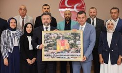 MHP Alanya Teşkilatı'ndan İl Başkanı Sadullah Güneş'e ziyaret