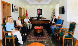 Alanya Kaymakamı Öztürk'e Basın Bayramı daveti