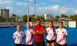 U18 Kadın Hokey Milli Takımı Alanya’da kampa girdi