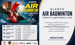 Air Badminton heyecanı Alanya'da başladı