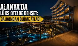 Alanya'da lüks otelde dehşet: Balkondan ölüme atladı