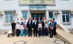 Alanya'nın başarılı öğrencilerine Kaymakam Öztürk'ten tebrik