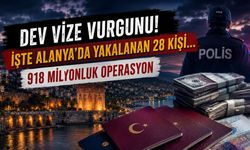Alanya'yı vuran vize vurgunu: 918 milyonluk dev operasyon