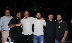 Artin Oktay Alanya’da dostlarıyla hasret giderdi