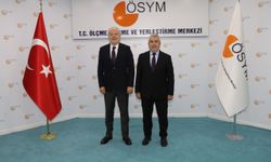 Rektör Sağer’den ÖSYM Başkanı Ersoy’a ziyaret