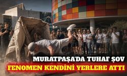 Fenomen Denis Lichman Muratpaşa'da kendini yerlere attı