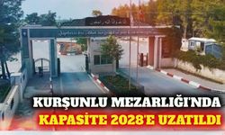 Kurşunlu Mezarlığı'nın kapasitesi 2028'e kadar uzatıldı