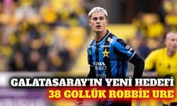 Galatasaray 38 gole katkı sağlayan Robbie Ure'un peşinde
