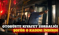 Antalya'da otobüste giyim tartışması: Şoför kadını indirdi