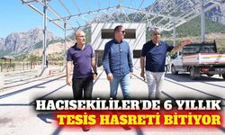 Konyaaltı Hacısekililer'de 6 yıllık tesis hasreti bitiyor