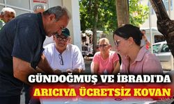 Gündoğmuş ve İbradı'da üreticiye ücretsiz kovan desteği