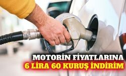 Çarşamba günü motorine 6 lira 60 kuruş indirim bekleniyor