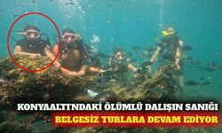Konyaaltı'ndaki ölümlü dalışın sanığı belgesiz tura çıktı