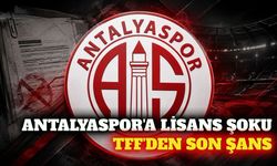Antalyaspor lisans alamadı: TFF'den 30 Eylül'e kadar süre