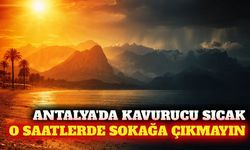 Antalya'da sıcaklık artıyor: 5 Ağustos hava durumu