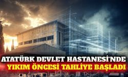 Antalya'da 300 yataklı yeni hastane için tahliye başladı