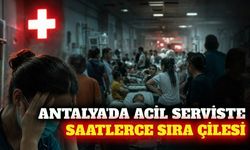 Antalya Eğitim ve Araştırma Hastanesi acilinde yoğunluk