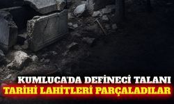Kumluca'daki İdebessos Antik Kenti'nde kaçak kazı tahribatı
