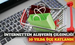 Türkiye'de e-ticaret kullanımı on yılda üçe katlandı
