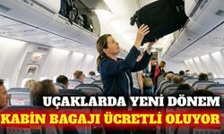 Uçaklarda baş üstü bagaj kullanımı ücretli hale geliyor