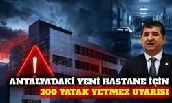 Antalya Atatürk Devlet Hastanesi için kapasite uyarısı