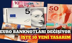 Avrupa Merkez Bankası 10 yeni euro tasarımını tanıttı