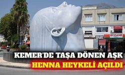 Kemer'de mitolojik aşkın simgesi: Henna heykeli