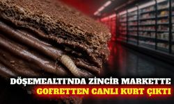 Döşemealtı'nda zincir marketten alınan gofretten kurt çıktı