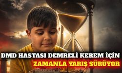 Demre'de DMD hastası Kerem'in kampanyası yüzde 46'ya ulaştı