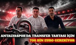 Antalyaspor'un transfer yasağı için 700 bin Euro gerekiyor