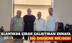 Alanya'da çırak çalıştıran esnafa İSG kolaylığı